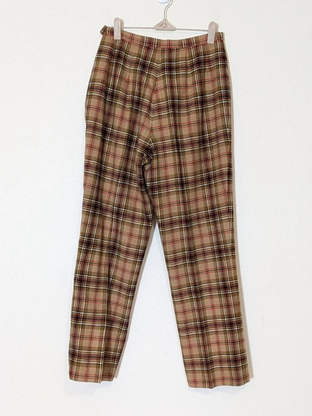 Vintage Pendleton 2-Piece Wool Pantsuit - Plaid - Contemporary Size Small - Picture 9 of 13